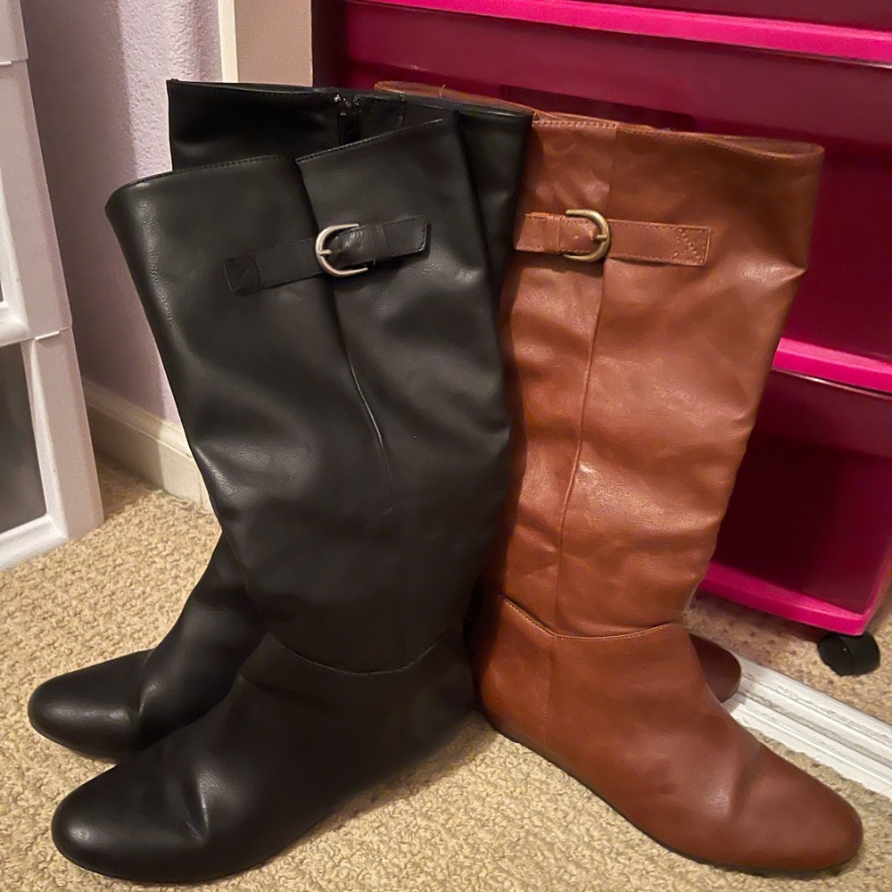 Two pairs of boots!